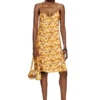 d-ulcet Mini dress in viscose with all-over print d-ulcet Mini dress in viscose with all-over print