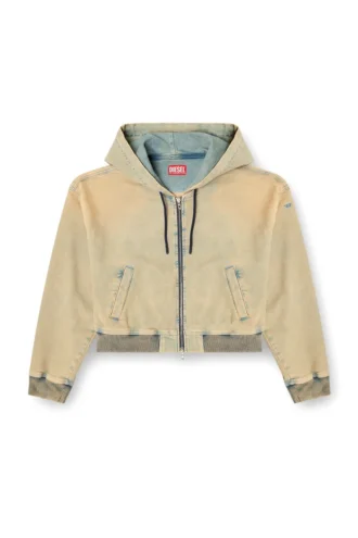 de-giri-crop jogg Zipped hoodie in coloured JoggJeans de-giri-crop jogg Zipped hoodie in coloured JoggJeans