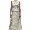de-tapi-fsh2 Sleeveless top in houndstooth-weave denim de-tapi-fsh2 Sleeveless top in houndstooth-weave denim