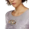 de-top1-fse Long-sleeve top with crystal plaque de-top1-fse Long-sleeve top with crystal plaque
