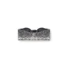 de-toppys-fsh Bralette in Prince of Wales jacquard denim de-toppys-fsh Bralette in Prince of Wales jacquard denim