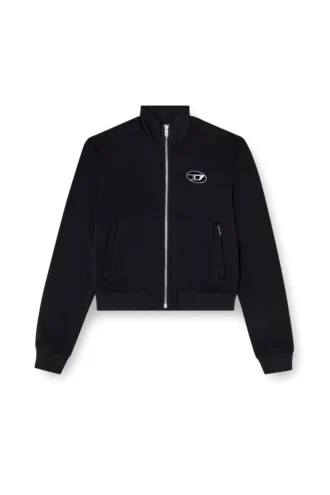 f-flacin Zip-up sweatshirt with cut-out logo f-flacin Zip-up sweatshirt with cut-out logo