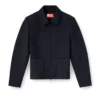 g-cesara-bond Collared jacket in neoprene-bonded fabric g-cesara-bond Collared jacket in neoprene-bonded fabric