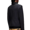 g-cesara-bond Collared jacket in neoprene-bonded fabric g-cesara-bond Collared jacket in neoprene-bonded fabric