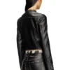 g-lobe Cropped distressed biker jacket g-lobe Cropped distressed biker jacket