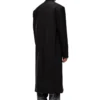 j-ritz Longline cool wool coat in denim detail j-ritz Longline cool wool coat in denim detail