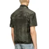 j-valois Short-sleeve jacket in denim-effect nylon j-valois Short-sleeve jacket in denim-effect nylon