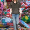 j-valois Short-sleeve jacket in denim-effect nylon j-valois Short-sleeve jacket in denim-effect nylon