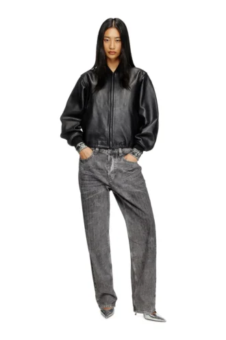 l-ilyan Leather bomber jacket l-ilyan Leather bomber jacket