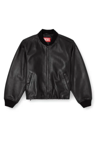 l-ilyan Leather bomber jacket l-ilyan Leather bomber jacket