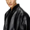 l-khat Waxed-leather bomber jacket l-khat Waxed-leather bomber jacket