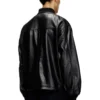 l-khat Waxed-leather bomber jacket l-khat Waxed-leather bomber jacket