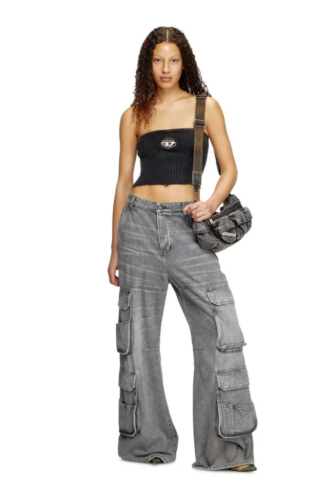 m-clarksvillex-c Knit tube top with cut-out logo m-clarksvillex-c Knit tube top with cut-out logo