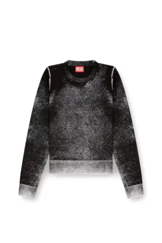 m-lovre Jumper with faded reverse print m-lovre Jumper with faded reverse print