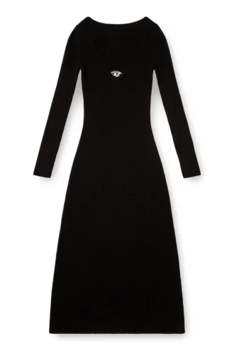 m-oloni Midi wool dress with inlay m-oloni Midi wool dress with inlay