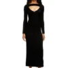 m-oloni Midi wool dress with inlay m-oloni Midi wool dress with inlay