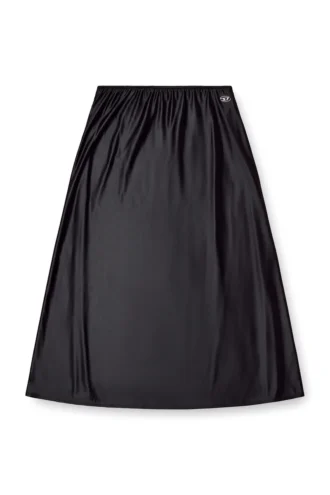 o-mori Midi skirt in flared nylon o-mori Midi skirt in flared nylon
