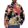 s-luke Teddy-fleece jacket with graffiti motif s-luke Teddy-fleece jacket with graffiti motif