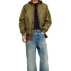 w-type-d1 Padded bomber jacket with Oval D embroidery w-type-d1 Padded bomber jacket with Oval D embroidery